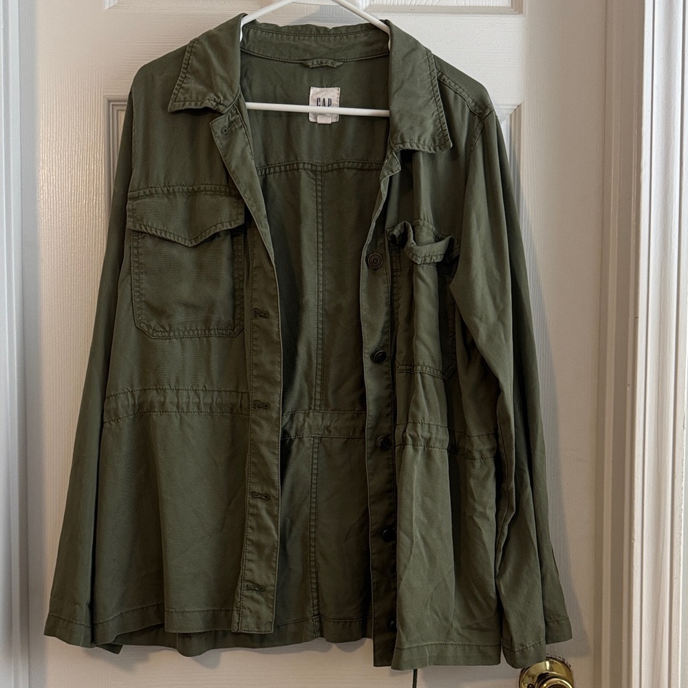 GAP Army Green Utility Jacket